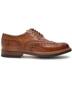 Grenson Archie Leather Brogues - Brown