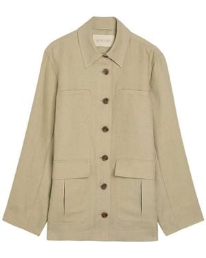Heirlome Linen Barn Jacket - Natural