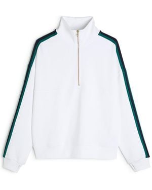 Varley Raymar Half-Zip Stretch-Jersey Sweatshirt - Black