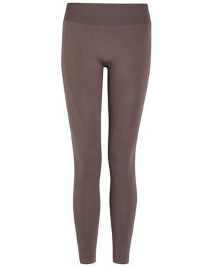 Tala Sculpted Seamless Technical-Stretch Leggings - Brown