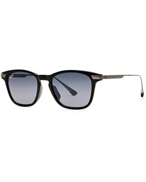 Maui Jim Mana'Olana Square-Frame Sunglasses - Black