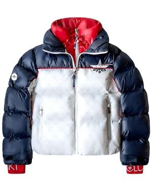Malibu Ski Club Skisport Puffer Jacket - Blue