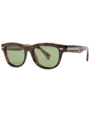 Brunello Cucinelli Stanley Wayfarer-Style Sunglasses - Green