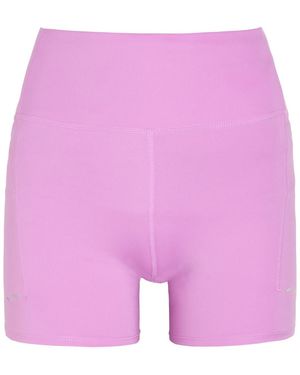 Nike Swift Dri-Fit Stretch-Jersey Shorts - Pink