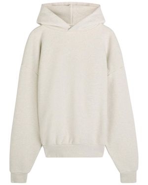 MKI Miyuki-Zoku Superweight Hooded Cotton Sweatshirt - White