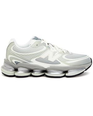 New Balance Abzorb 2000 Printed Mesh Sneakers - White