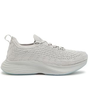 Athletic Propulsion Labs Techloom Zipline Embroidered Knit Trainers - White