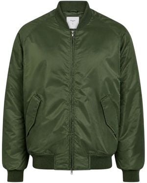 Percival Padded Taffeta Bomber Jacket - Green