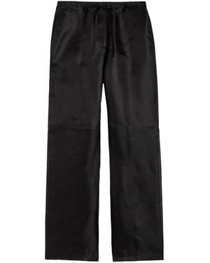 Rohe Silk-Organza Trousers - Black