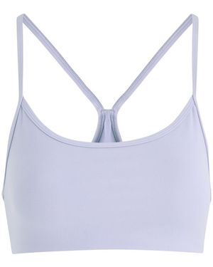 Vuori All The Feels Stretch-Nylon Soft-Cup Bra - Blue