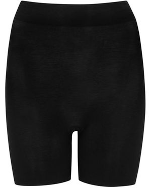 Wolford Stretch Cotton Control Shorts - Black