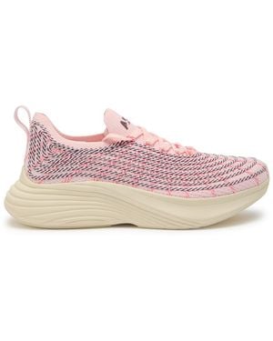 Athletic Propulsion Labs Zipline Embroidered Knitted Trainers - Pink