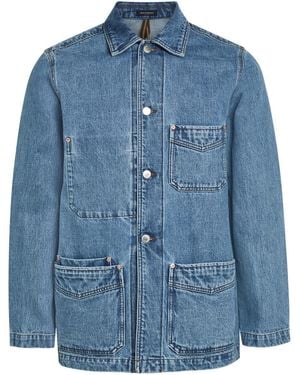 Drake's Selvedge Jacket - Blue