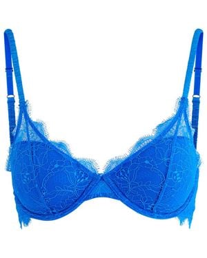 Love Stories Gwyneth Lace Underwired Bra - Blue