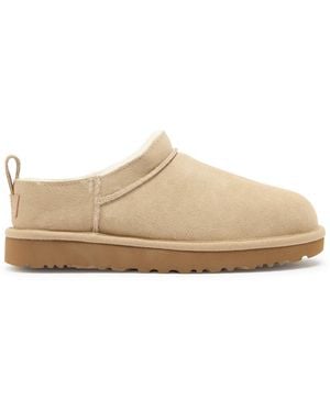 UGG Classic Micro Suede Ankle Boots - Natural