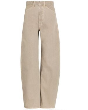 Lemaire Barrel-Leg Jeans - Natural