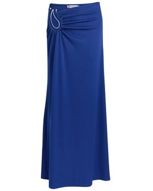 Christopher Esber Cut-Out Jersey Maxi Skirt - Blue