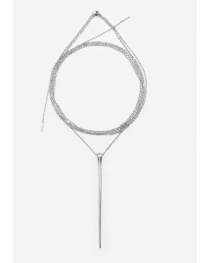 HUGO Kreit Chard Necklace - White
