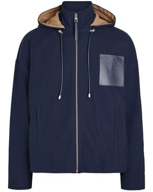 Loewe Hooded Jacket - Blue