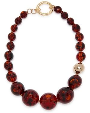 Rosantica Beaded Necklace - Red