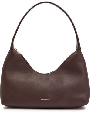 Mansur Gavriel Candy Baguette Leather Shoulder Bag - Brown