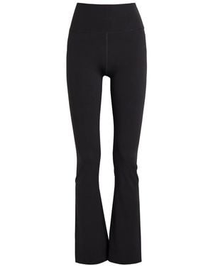 Vuori All The Feels Slim Flared-Leg Stretch-Jersey Leggings - Black