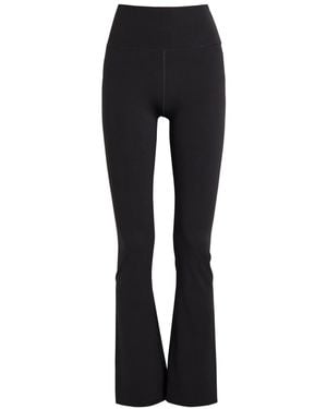 Vuori All The Feels Flared Stretch-Jersey Leggings - Black