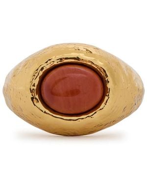 Anni Lu Cherry On Top 18Kt-Plated Ring - Metallic