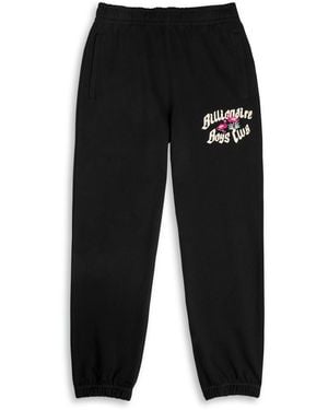 BBCICECREAM Flamingo Logo-Printed Cotton Joggers - Black