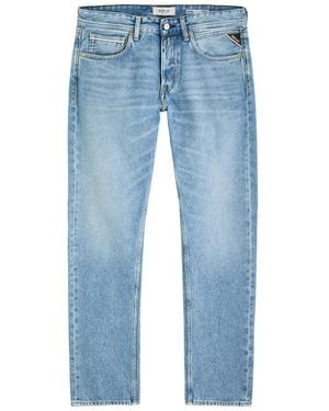 Replay Grover Straight-Leg Jeans - Blue