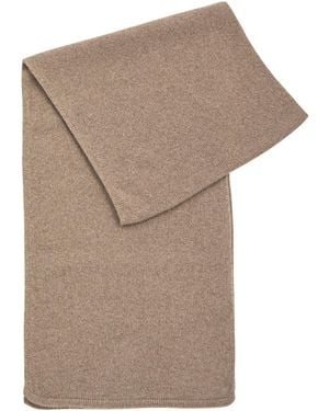 John Smedley Quartz Cashmere-Blend Scarf - Natural