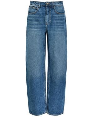 OSSOU Rider Straight-Leg Denim Jeans - Blue