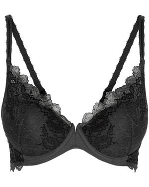 Wacoal Lace Perfection Push-Up Bra - Black