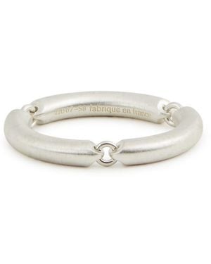 Le Gramme 5g Segment Sterling Ring - White