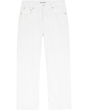 Won Hundred Genoa Relaxed Straight-Leg Denim Jeans - White