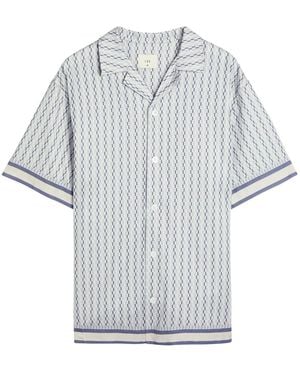 CHE Galliano Printed Woven Shirt - Grey