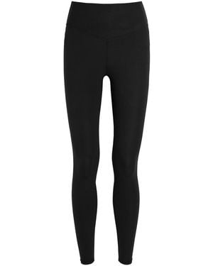 Vuori Alltheform Stretch-Jersey Leggings - Black