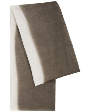 Denis Colomb Silky Cloud Ombré Cashmere-blend Scarf - Gray