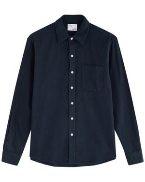 COLORFUL STANDARD Flannel Shirt - Blue