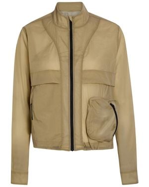 Literary Sport Celeste Ventilated Shell Jacket - Natural