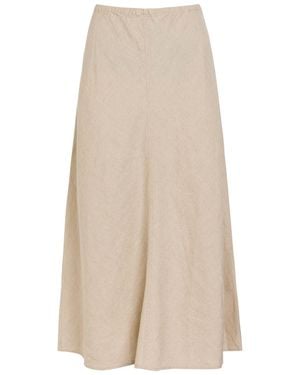 Eileen Fisher Linen Maxi Skirt - Natural