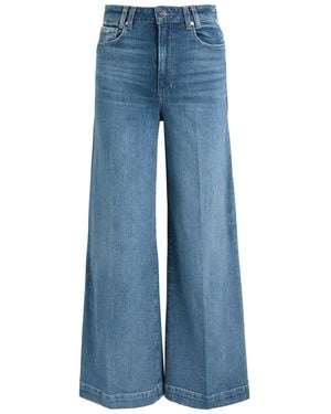 PAIGE Harper Wide-Leg Jeans - Blue