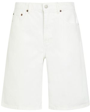 Polo Ralph Lauren Bermuda Denim Shorts - White