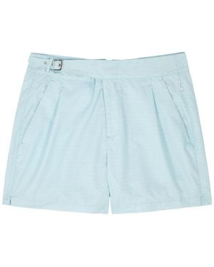 Gusari The London Printed Shell Swim Shorts - Blue