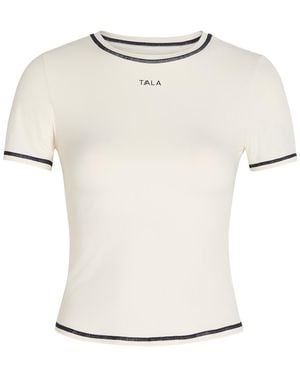 Tala Ultralite Active Logo Stretch-Jersey T-Shirt - White