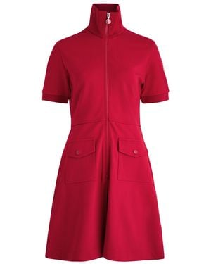 Moncler Jersey Mini Dress - Red