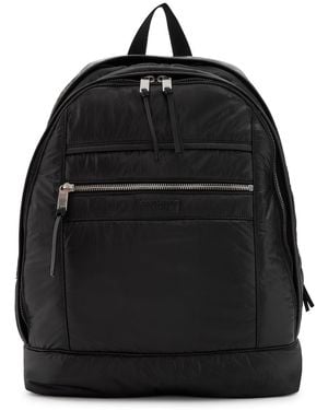 Saint Laurent City Nylon Backpack - Black