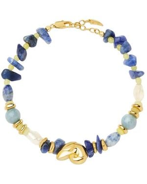 Missoma Shell Statement Multi Beaded Bracelet - Multicolour