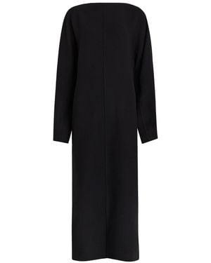 Studio Nicholson Cali Wool-Blend Midi Dress - Black