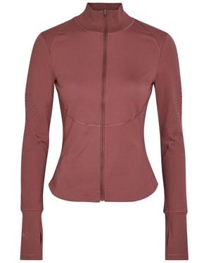 Stella McCartney Adidas X Training Perforated Midlayer Jacket - Purple
